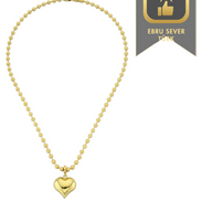 Kalp Charm Kolye