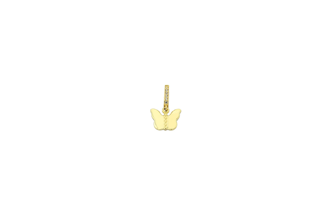 Taşlı Kelebek Charm