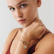 Top Zincir Pembe Lotus Charm Bileklik