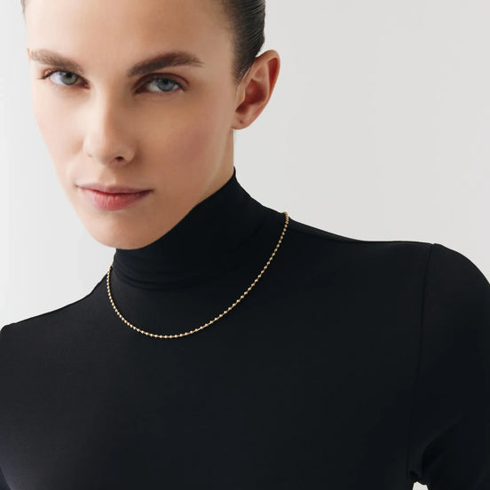 Top Zincir Sade Kolye