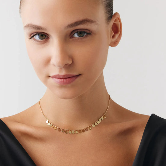 Oval Pullu Choker