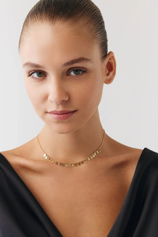 Oval Pullu Choker