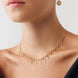 Özel Tasarım Zikzak Çubuk Shakira Choker