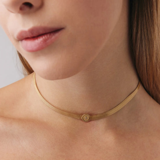 Göz Figür Choker