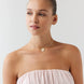 Parıltı Lotus Uç Tel Choker
