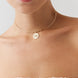 Parıltı Lotus Uç Tel Choker