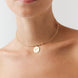 Başak Damga Uçlu Tel Choker