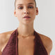 Altın Sade Zincir Choker