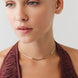 Yuvarlak Ezme Zincir Choker