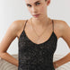 Top Zincir Bomb Harf Charm Kolye