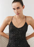 Top Zincir Bomb Harf Charm Kolye