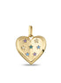 Altın Kalpler Charm