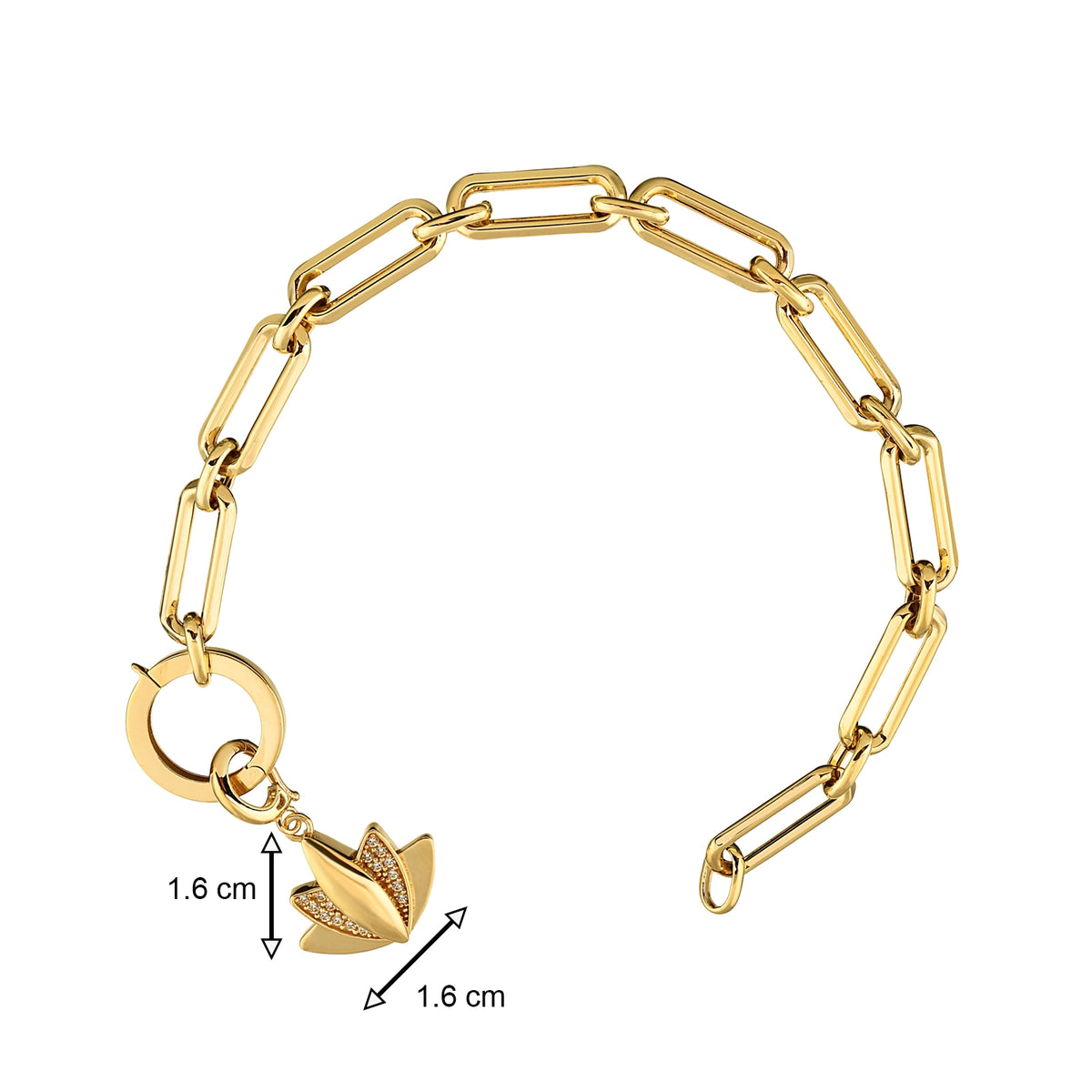 Lotus Charm Bileklik