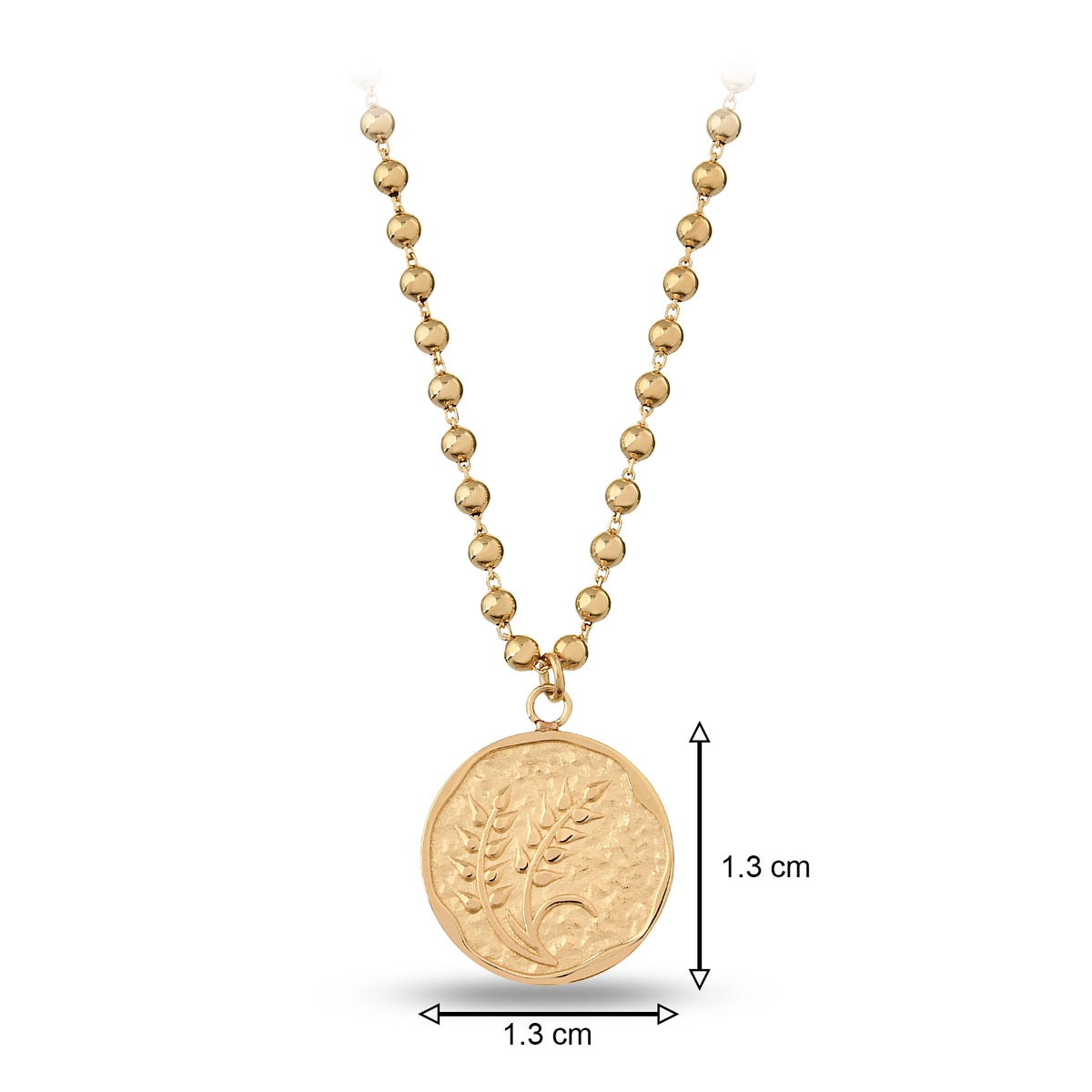 Top Zincir Başak Uç Choker