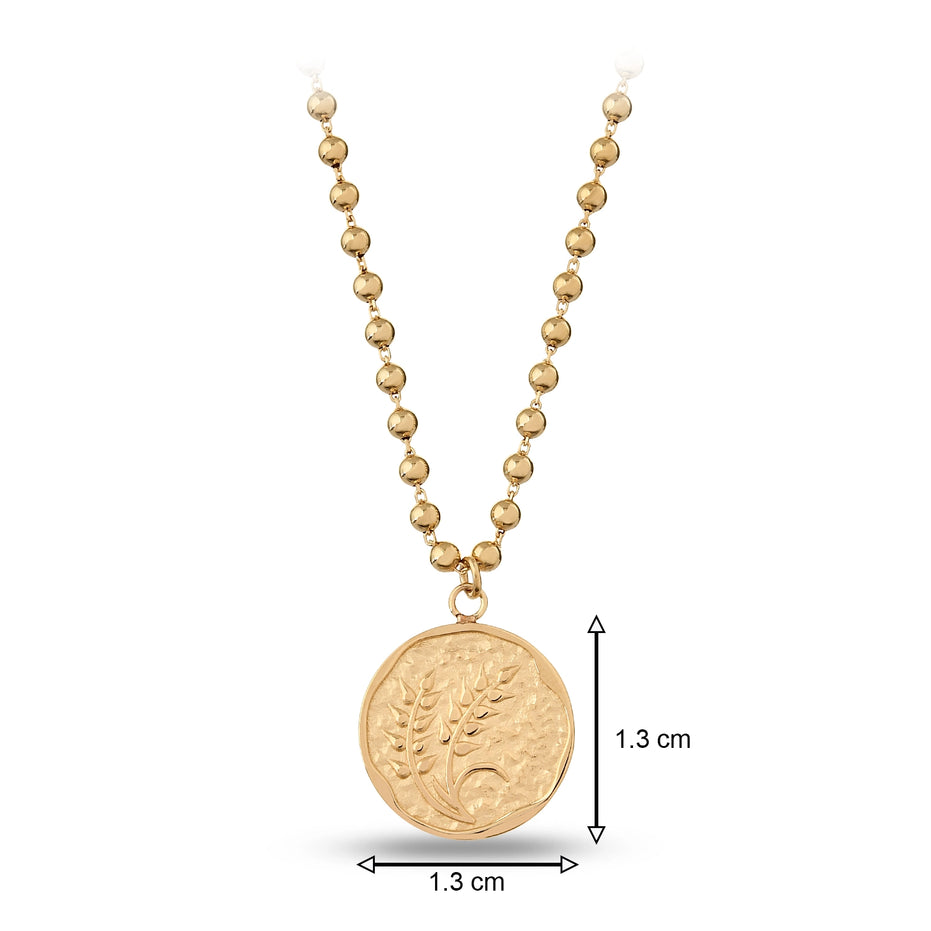 Top Zincir Başak Uç Choker