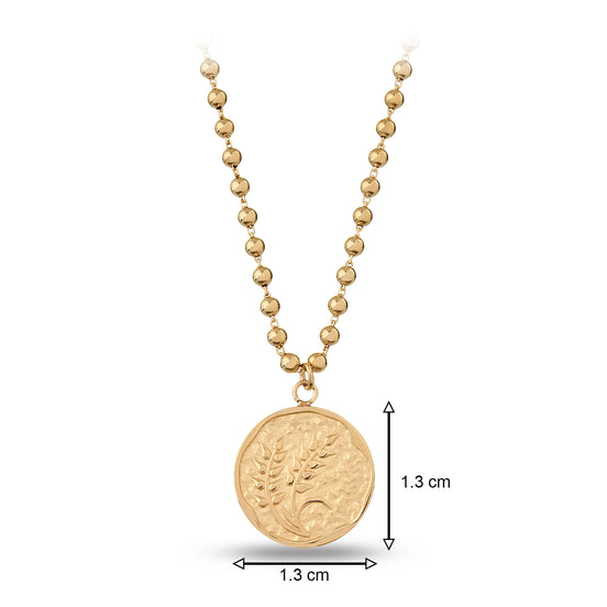 Top Zincir Başak Uç Choker
