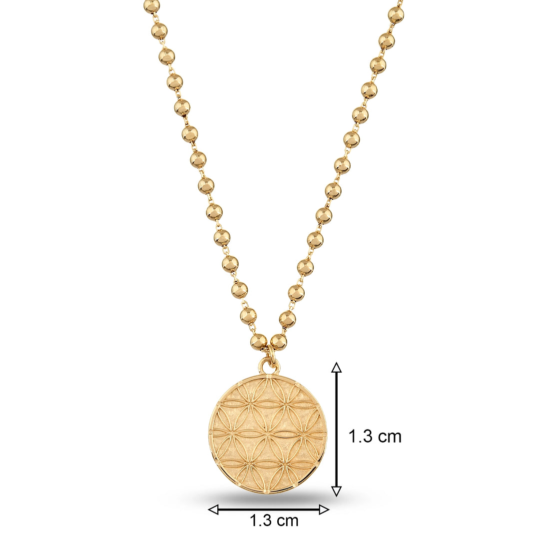 Top Zincir Yaşam Çiçeği Choker