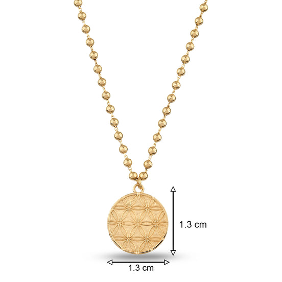 Top Zincir Yaşam Çiçeği Choker