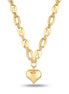 Altın Rich Heart Kolye