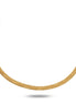 14 Ayar Altın Snake Choker Kolye