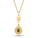 Tasarım Asimetrik Madalyon Kolye