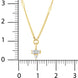 Minimal ve Baget Taşlı Aynalı Zincir Choker