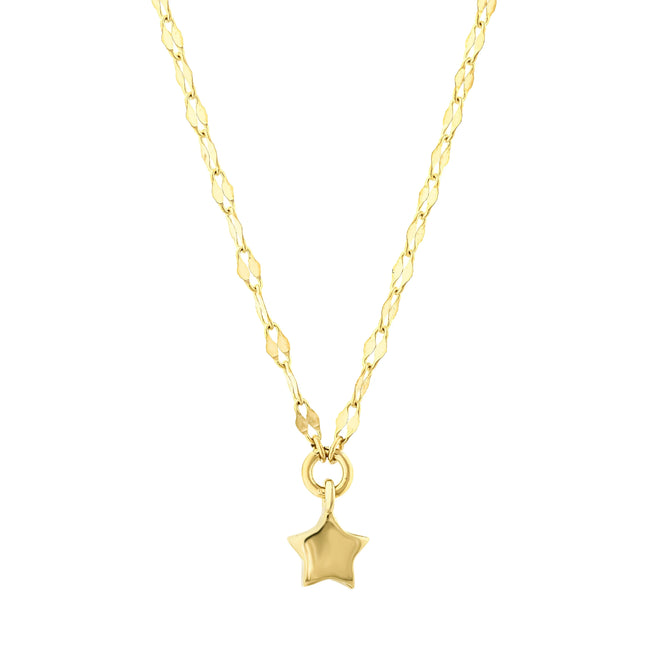 Yıldızlı Ezme Forse Zincir Choker