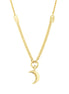 Aylı Aynalı Zincir Choker