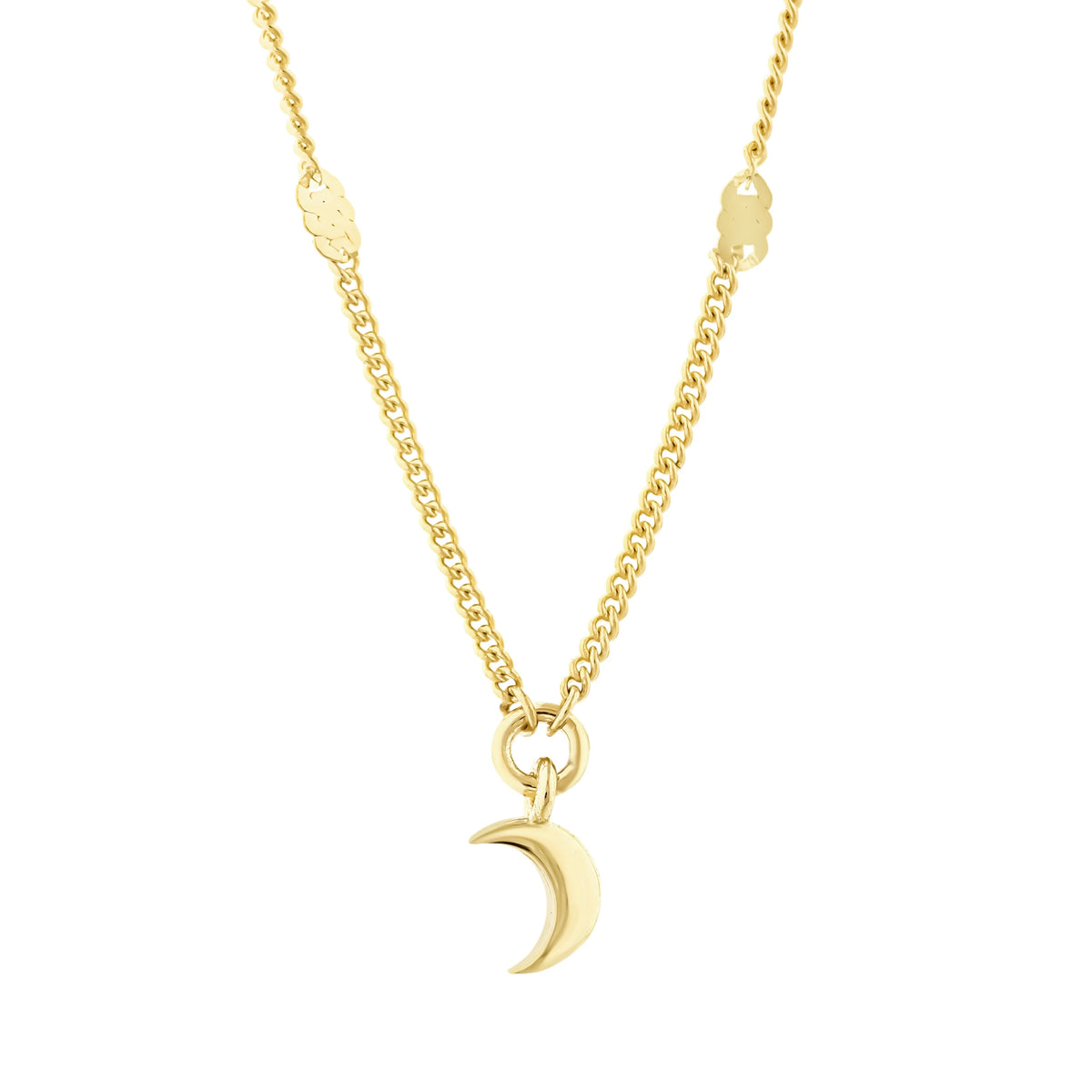 Aylı Aynalı Zincir Choker