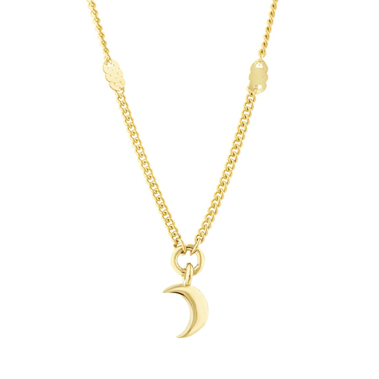 Aylı Aynalı Zincir Choker