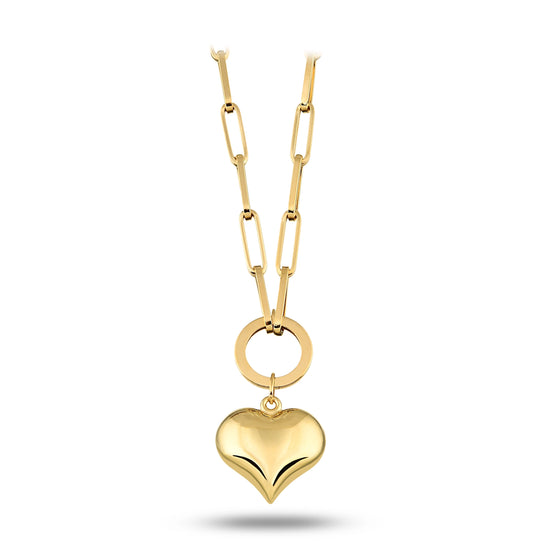 Bomb Kalp Charm Kolye