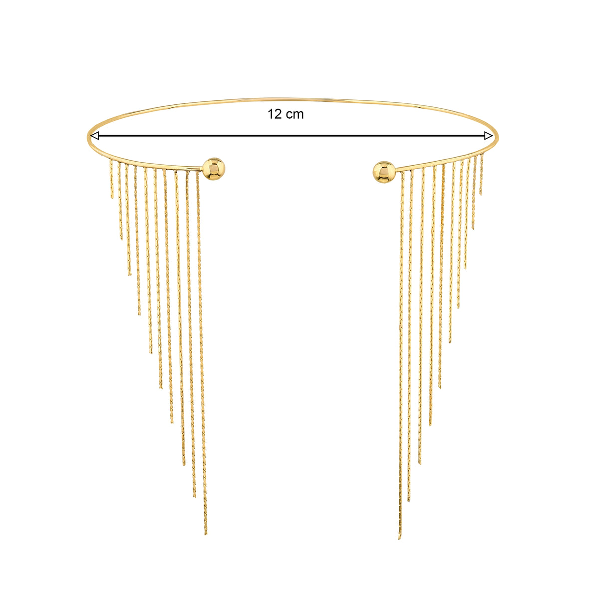 Işıltılı Zincir Diva Choker