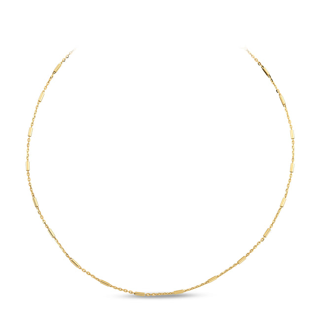 Minimal Çubuk Detay Choker