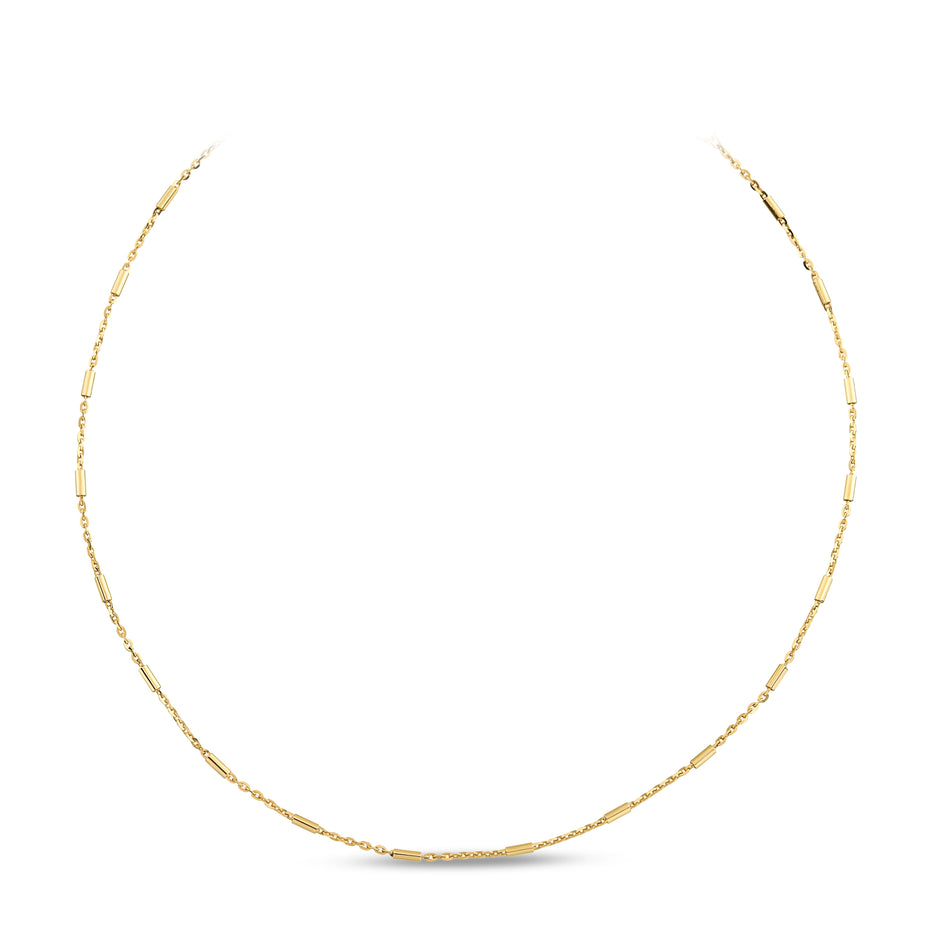 Minimal Çubuk Detay Choker