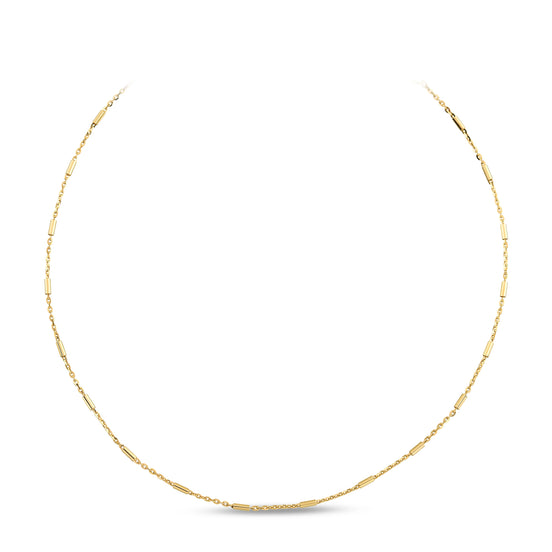 Minimal Çubuk Detay Choker