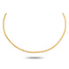 Yuvarlak Ezme Zincir Choker