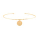 Kalpler Damga Uçlu Tel Choker