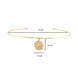Taşlı Lotus Uç Tel Choker