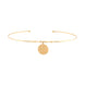Başak Damga Uçlu Tel Choker
