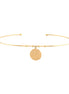 Başak Damga Uçlu Tel Choker