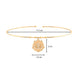 Parıltı Lotus Uç Tel Choker