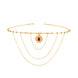 Madalyon Uç Modern Gotik Choker