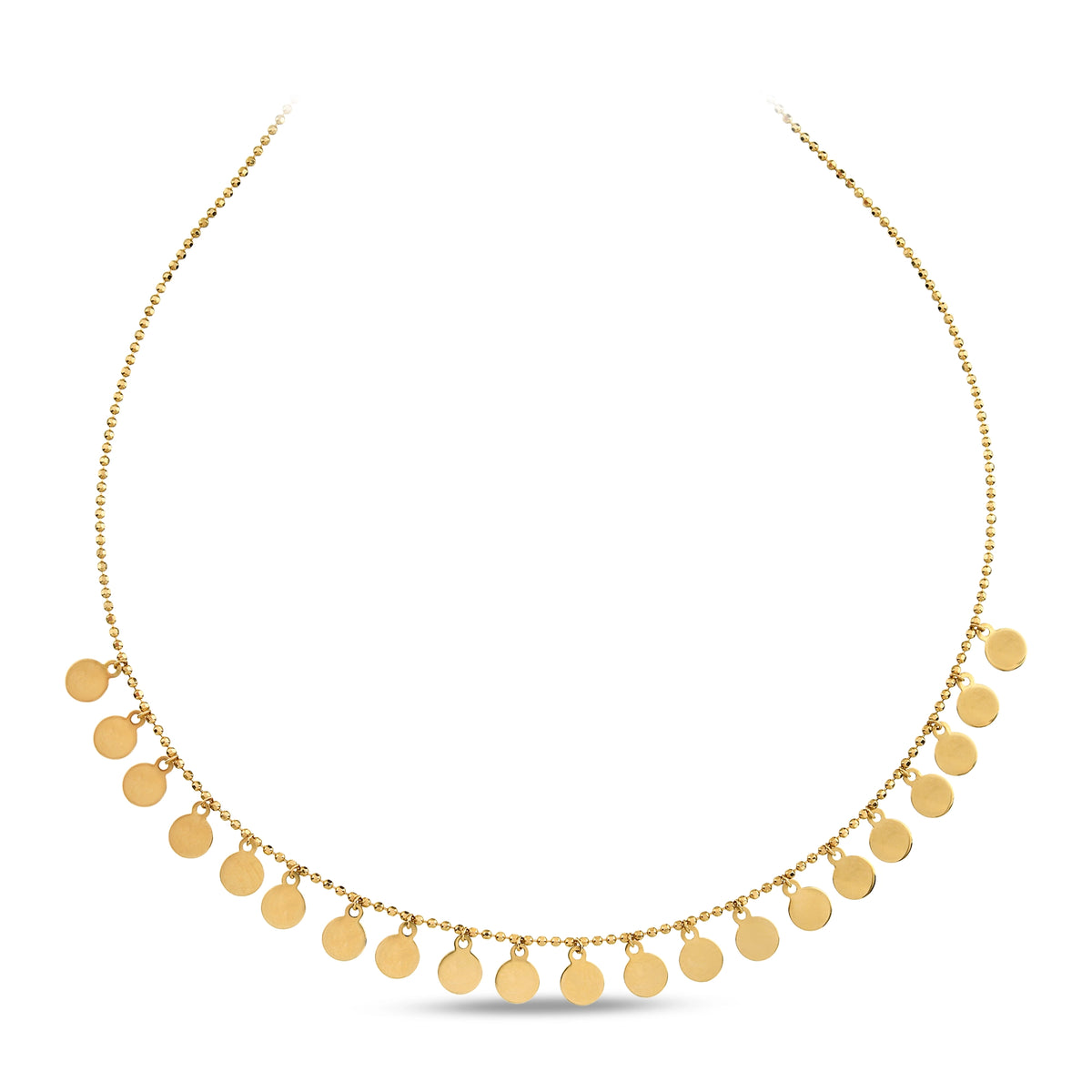 Oval Pullu Choker