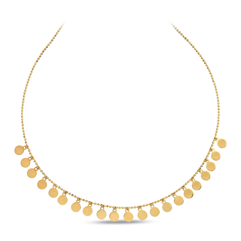 Oval Pullu Choker