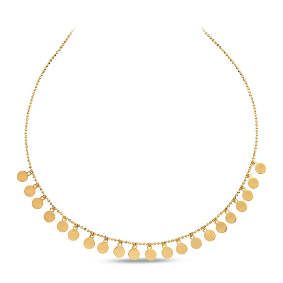 Oval Pullu Choker