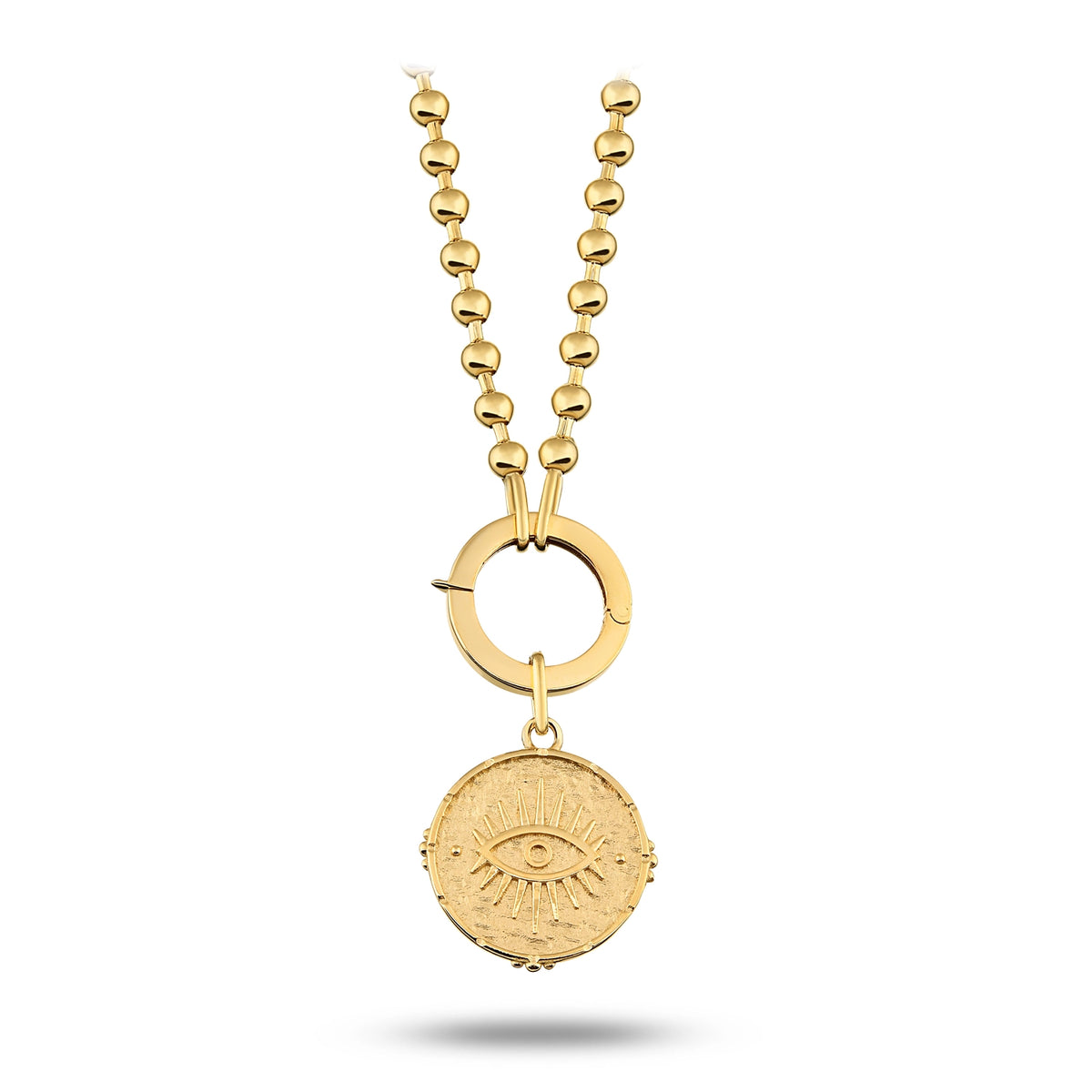 Göz Damga Charm Kolye