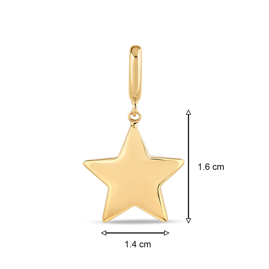bomb yıldız charm