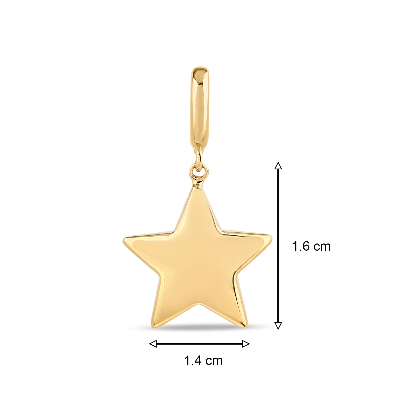 bomb yıldız charm