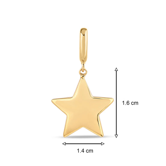 bomb yıldız charm