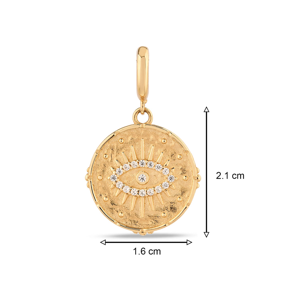 Taşlı Göz Charm